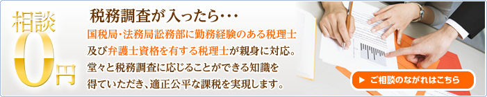 税務調査が入ったら・・・